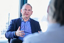 Interview mit Verdi-Chef Frank Werneke - Annette Riedl/dpa