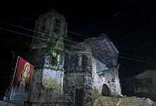 Erdbeben auf den Philippinen - Stringer/XinHua/dpa