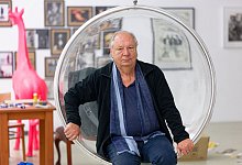 Treffen mit Kabarettist Wilfried Schmickler - Henning Kaiser/dpa