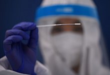 Corona-Test - Foto: Swen Pf&ouml;rtner/dpa