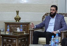 Lage in Syrien - HTS-Anführer trifft Geir Pederson - Uncredited/SANA via AP/dpa