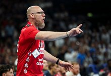 Trainer Ales Pajovic von der SG Flensburg-Handewitt - Christian Charisius/dpa