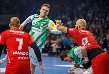 F&uuml;chse Berlin - MT Melsungen - Andreas Gora/dpa