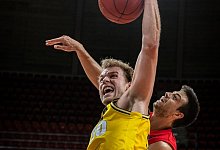 MHP Riesen Ludwigsburg - Brose Bamberg - Foto: Tilo Wiedensohler/camera4 GbR POOL/dpa