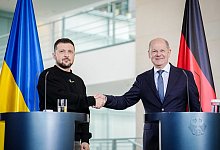 Scholz und Selenskyj - Kay Nietfeld/dpa