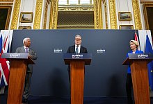 EU-Großbitannien-Gipfel in London - Carl Court/Getty Images Europe Pool/AP/dpa