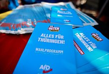 Wahlkampf AfD in Th&uuml;ringen - Matthias Bein/dpa