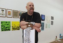 Kunst aus Putzlappen - Foto: Miriam Sch&ouml;nbach/dpa-Zentralbild/dpa