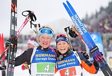 Biathlon: Weltcup in Tschechien - Petr David Josek/AP/dpa