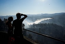 Waldbrände in Spanien - Adrián Irago/EUROPA PRESS/dpa