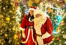 Weihnachtshaus Oberhausen - Christoph Reichwein/dpa