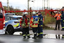 Person von Zug erfasst - Klein/vifogra/dpa