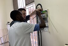 Fabian Hoheisel ist ein "Elektriker ohne Grenzen" - Fabian Hoheisel