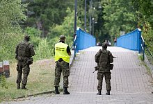 Kontrollen an der deutsch-polnischen Grenze - Penzig - Sebastian Kahnert/dpa