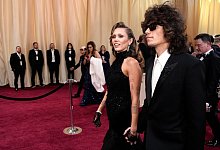 Miley Cyrus und Maxx Morando - John Locher/Invision/AP/dpa