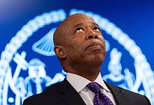 New Yorks Bürgermeister Eric Adams - Julia Demaree Nikhinson/AP/dpa