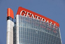 Werbeschild auf Hochhaus in Mailand umgestürzt - Marco Ottico/LaPresse via ZUMA Press/dpa