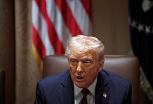 US-Präsident Trump - Uncredited/POOL/AP/dpa