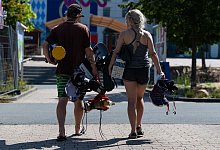 Snow Dome &ouml;ffnet wieder - Foto: Philipp Schulze/dpa