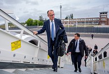 Kanzler Merz reist nach Litauen - Michael Kappeler/dpa