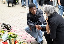 Demo nach Polizeischüssen in Oldenburg - Izabela Mittwollen/dpa
