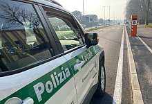 Radarfalle in Italien - Gemeindeverwaltung Buccinasco/dpa