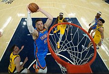 Indiana Pacers - Oklahoma City Thunder - Abbie Parr/AP/dpa