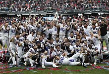 Die Vienna Vikings setzten sich im Finale gegen die Hamburg Sea Devils durch. - Gert Eggenberger/APA/dpa