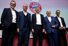 Die F&uuml;hrung des FC Bayern M&uuml;nchen - Sven Hoppe/dpa