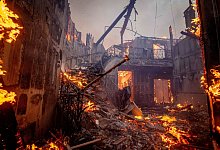 Waldbrände in Kalifornien - Ethan Swope/FR171736 AP/dpa