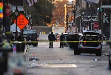 Auto fährt in Menschenmenge in New Orleans - Gerald Herbert/AP/dpa