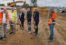 Spatenstich Baugebiet Lehnsland - Annika Langhagel