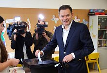 Portugals Ministerpr&auml;sident Lu&iacute;s Montenegro - Luis Vieira/AP/dpa