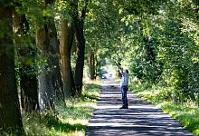Paintball-Gewehre im Einsatz - Christoph Reichwein/dpa