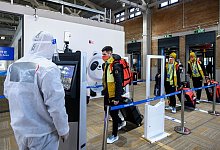 Kontrolle - Foto: Anthony Wallace/Pool AFP/dpa