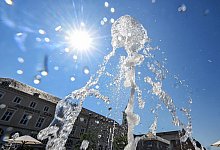 Hitze in Deutschland – Karlsruhe - Uli Deck/dpa