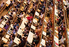 Hörsaal - Peter Kneffel/dpa/Symbolbild