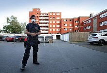 Polizei sperrt Siedlung in Verl-S&uuml;renheide ab - Patrick Menzel