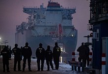 LNG-Terminal Lubmin - Stefan Sauer/dpa