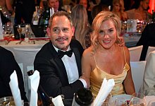 Moritz Bleibtreu und Gattin - Felix H&ouml;rhager/dpa