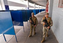 Vor Pr&auml;sidentschaftswahl in Chile - Esteban Felix/AP/dpa