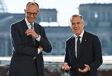 Kanzler Merz empfängt kanadischen Premierminister Carney - Annegret Hilse/Reuters Pool/dpa