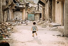 Zerst&ouml;rung in Syrien - Foto: Alea Horst/SOS-Kinderd&ouml;rfer weltweit/dpa