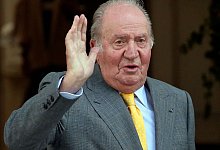 Spaniens Altk&ouml;nig Juan Carlos - Foto: Esteban Felix/AP/dpa