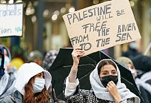 &laquo;Free from the river to the sea&raquo; - Axel Heimken/dpa/Symbolbild