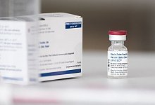 Ebola-Impfstoff Ervebo - Julian Stratenschulte/dpa