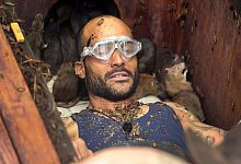 David Odonkor in der Dschungelprüfung - Stefan Thoyah/RTL/dpa