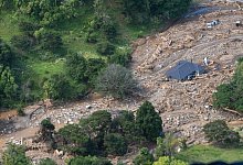 Erdrutsch in Neuseeland - Corey Fleming/Pool New Zealand Herald/AP/dpa