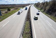 Autobahn - Daniel Sch&auml;fer/dpa-Zentralbild/dpa