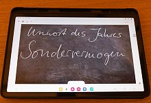 &laquo;Sonderverm&ouml;gen&raquo; ist &laquo;Unwort des Jahres&raquo; 2025 - Christian Lademann/dpa